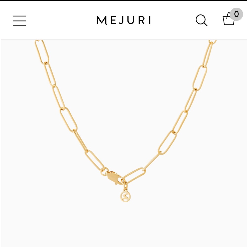 Mejuri Link Chain Necklace